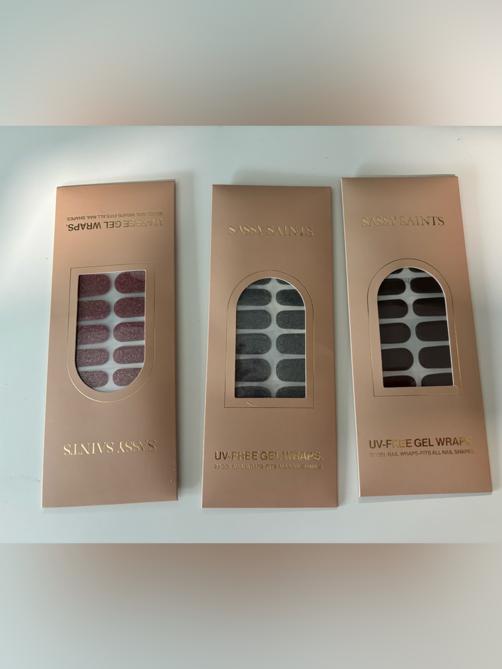 Sassy Saints Gel Nail Wraps - Assorted Colors